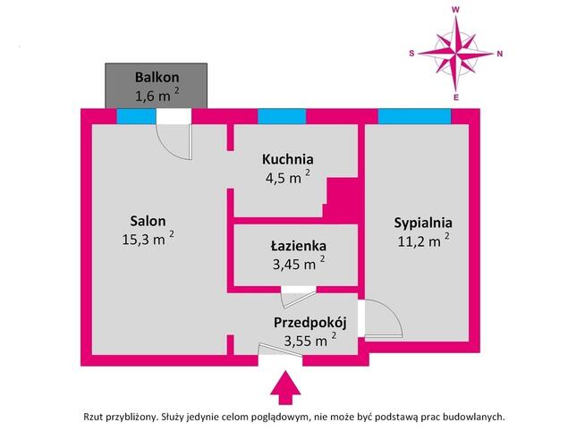 Mieszkanie, 2 pokoje po remoncie, Gdańsk Przymorze