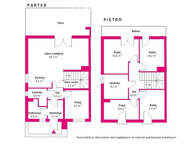 DZIAŁKA 732 m² Dom 118 m² (bliźniak) Żółwin