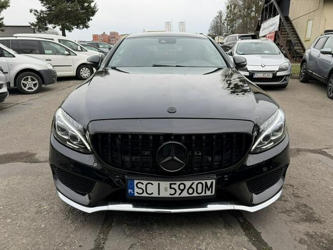 Mercedes C 200 Coupe, Klimatronic 2-stref, Alcantara, Burmester, Podgrz. fotele