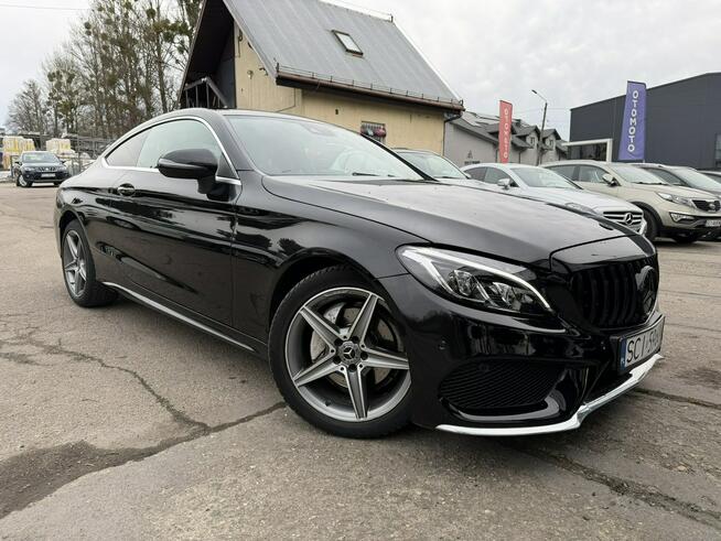 Mercedes C 200 Coupe, Klimatronic 2-stref, Alcantara, Burmester, Podgrz. fotele