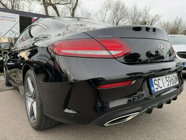 Mercedes C 200 Coupe, Klimatronic 2-stref, Alcantara, Burmester, Podgrz. fotele