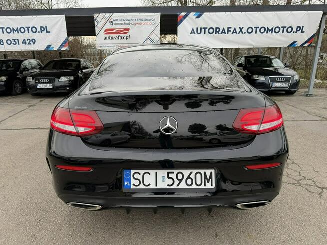 Mercedes C 200 Coupe, Klimatronic 2-stref, Alcantara, Burmester, Podgrz. fotele