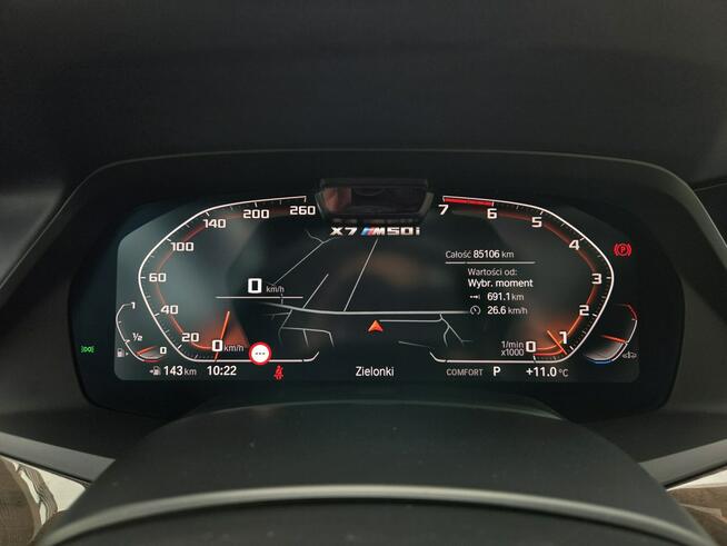 BMW X7 M50i. Individual, Executive Drive, hak, masaż, Sky Lounge.