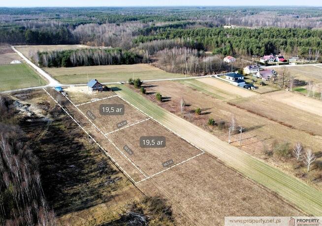 2 działki, 19,5 ar, Nagoszyn, gm. Żyraków
