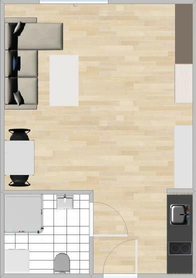 Legnicka 59D, Popowice, jasna kawalerka