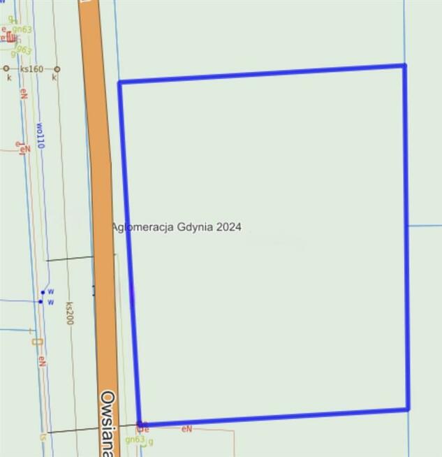 Działka budowlana Dębogórze gm. Kosakowo, xxx