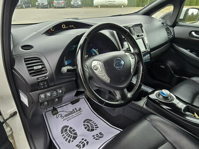 Nissan Leaf Elektryk. Full-Opcja. Serwis.Automat.Navi,Kam.360Stopni.Skóry.Ledy