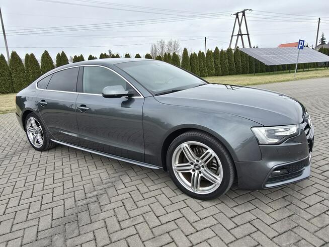 Audi A5 1,8Turbo benz. Serwis.S-Line x2. Kamera Cof.Navi.Xenony.Ledy.Alcantara