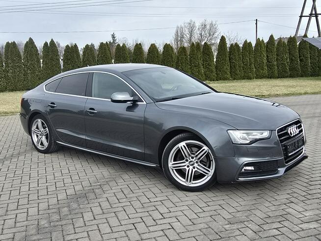 Audi A5 1,8Turbo benz. Serwis.S-Line x2. Kamera Cof.Navi.Xenony.Ledy.Alcantara