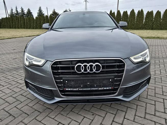 Audi A5 1,8Turbo benz. Serwis.S-Line x2. Kamera Cof.Navi.Xenony.Ledy.Alcantara
