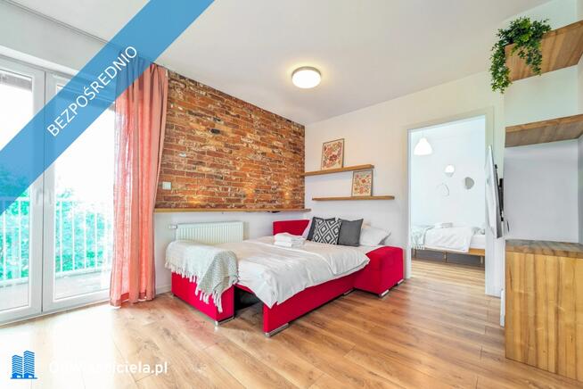 Nowoczesne 3 pokojowe mieszkanie z dwoma balkonami MP, widok na park Odrę Reymonta, Wrocław