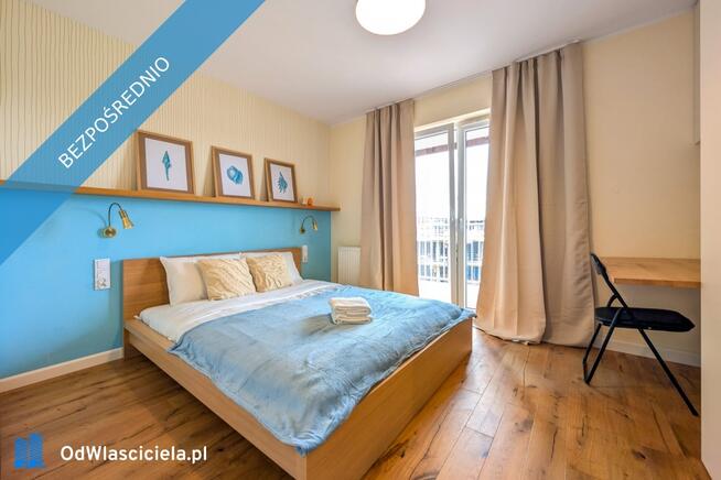 Nowoczesne 3 pokojowe mieszkanie z dwoma balkonami MP, widok na park Odrę Reymonta, Wrocław