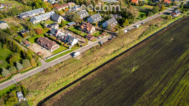 Działka budowlana pod budynek dwulokalowy i garaże