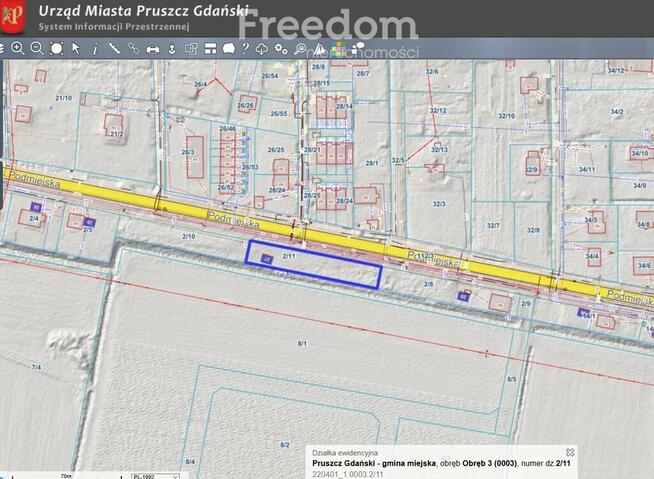 Działka budowlana pod budynek dwulokalowy i garaże