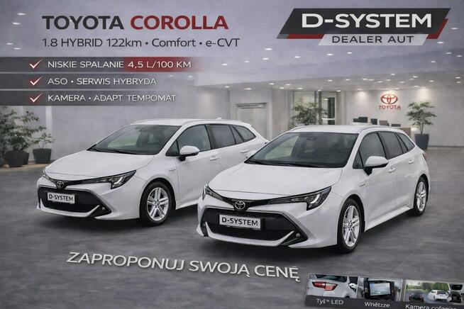 Toyota Corolla 21-22 Salon Polska 1.8 HYBRID 1wł z Pakietem TECH Bezwypadkowy ASO PL