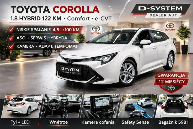 Toyota Corolla 21-22 Salon Polska 1.8 HYBRID 1wł z Pakietem TECH Bezwypadkowy ASO PL