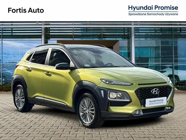 Hyundai Kona 1.6 T-GDi 177KM Automat Salon PL Serwis ASO Premier COMFORT Gwarancja