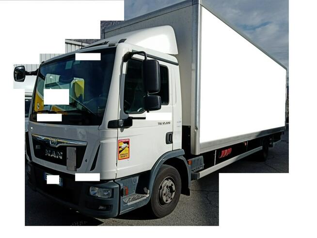 Man TGL 12.220 Euro6 kontener przebieg 269000km ! winda klapa, sprowad