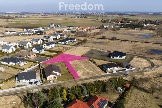 Działka 1410 m² z własnym wjazdem Tarnowo Podgórne