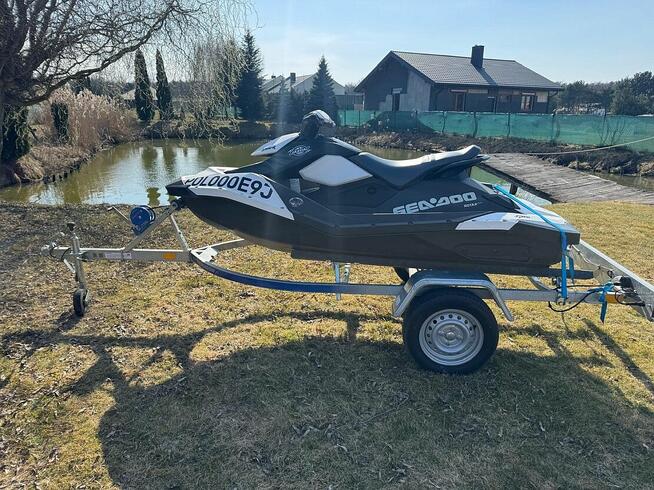 Skuter wodny Seadoo spark + przyczepka. Przebieg 31 mth