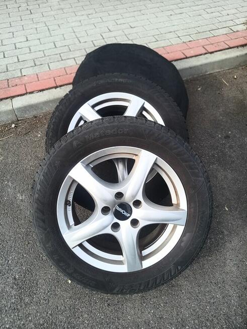 Sprzedam 4 koła RONAL 16 cali zimowe opony 5x112