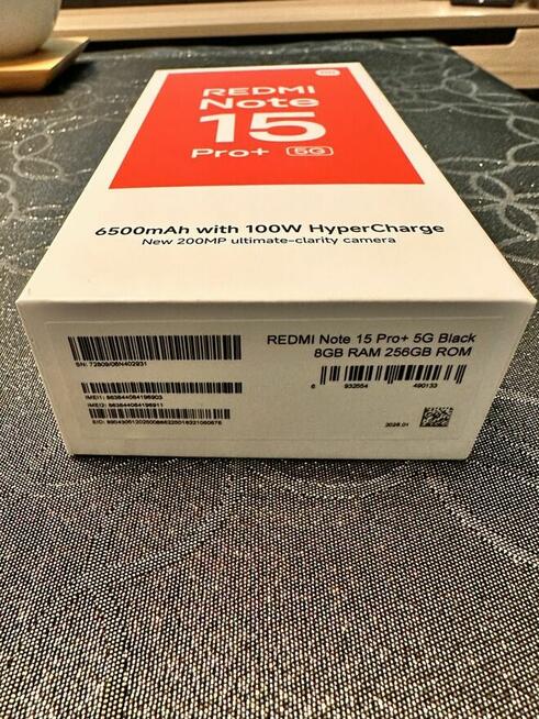 Nowy zaplombowany Redmi Note 15 Pro +