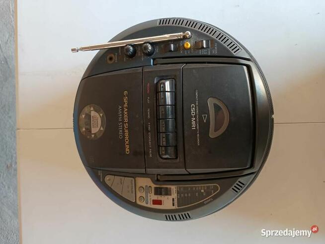 Radio Odtwarzacz CD Mangetofon Aiwa 6 Głośników