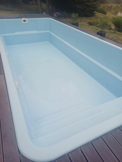 Basen ogrodowy 8,5m x 3,7m x 1,55m