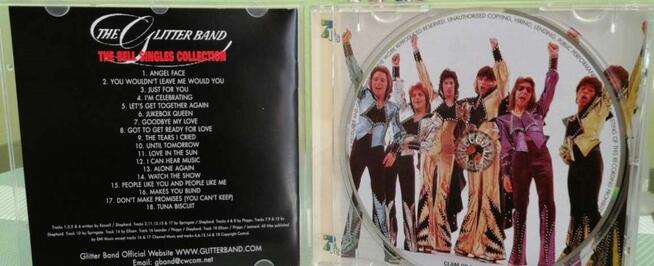 CD THE GLITTER BAND-The Bell Singles Collection. Glam Rock