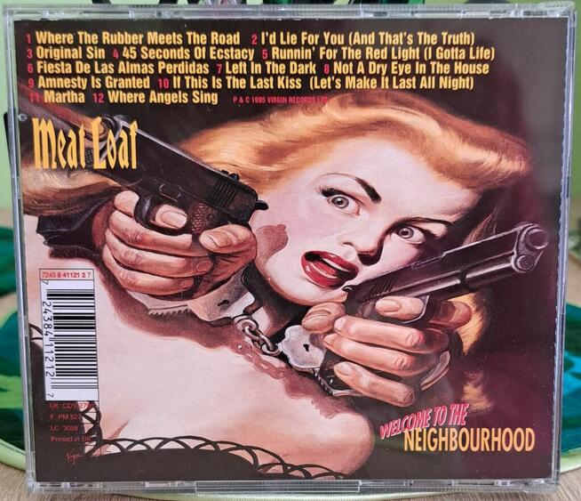 CD MEAT LOAF-Welcome To The Neigbourhood. Rock USA.