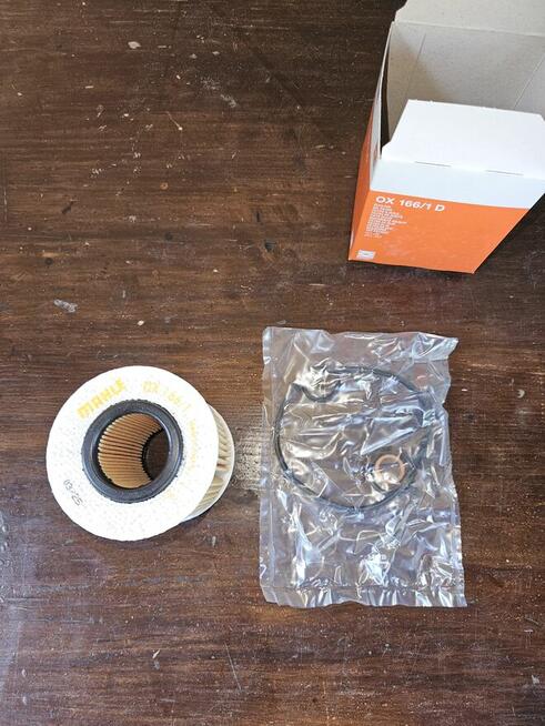 Filtr oleju MAHLE OX 166/1 D dla BMW 2.0 benzyna