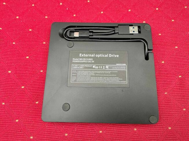 Nagrywarka DVD CD zewnętrzna napęd optyczny komputera Laptop
