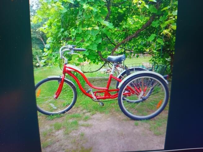 Rower rehabilitacyjny trójkołowy