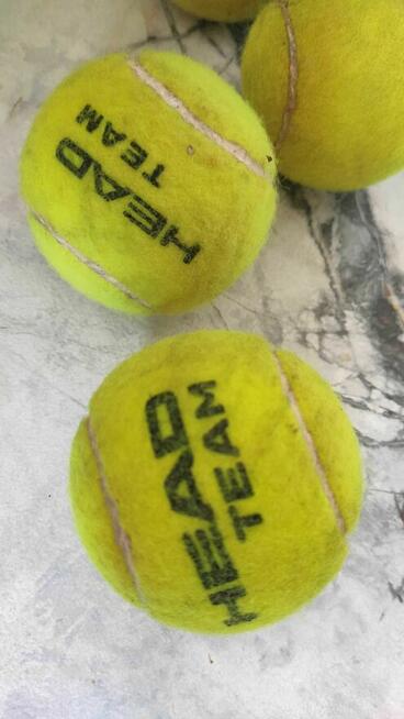 Piłki tenisowe, do tenisa Head Team oraz inne, 6 zestawów