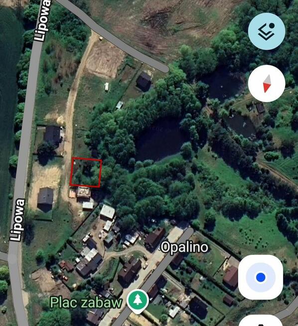 Działka budowlana z widokiem na stawy blisko jeziora i morza