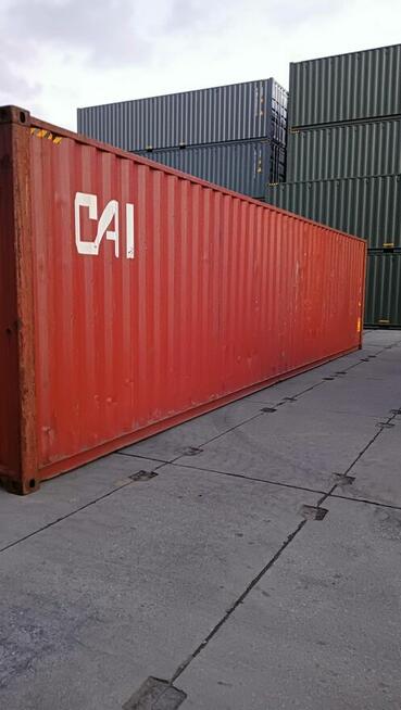 Używany kontener morski 40HC - Pewny Kontener!