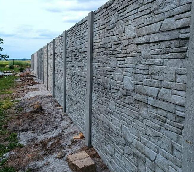 Płot Panelowy Ogrodzenie panelowe betonowe Siatka leśn Panel