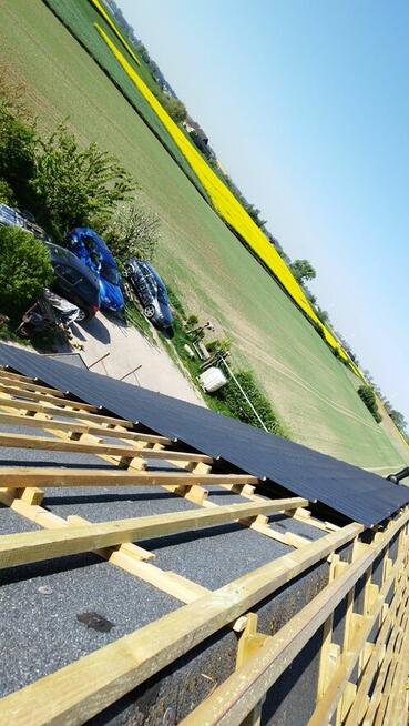 Prace dekarskie/pokrycia dachowe, wyginanie blachy płaskiej