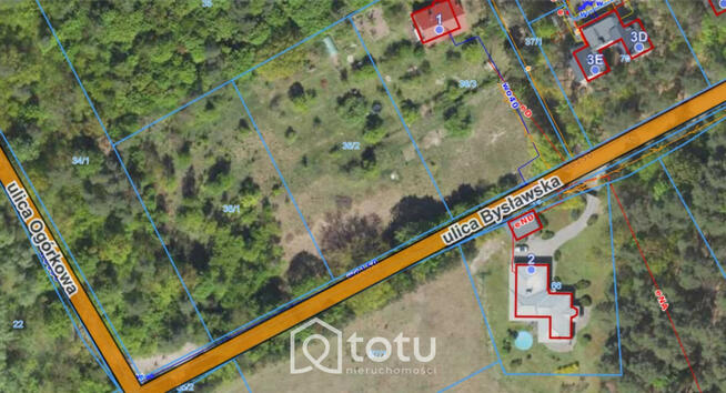 Działka budowlana Warszawa gm. Wawer Wawer, Nadwiśle, Bysławska