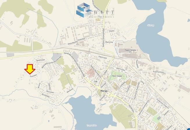 Działka budowlana Morąg Morąg, Łąkowa