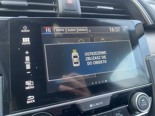 Honda Civic 1.5ivtec ledy Navi kamera salon PL 1 wl 2xdvd asystenci 1.r.gwarancji