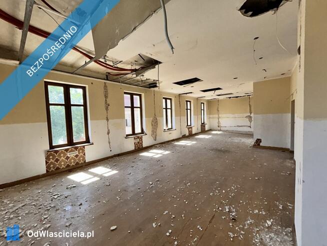 Działka zabudowana budynkiem magazynowo administracyjnym