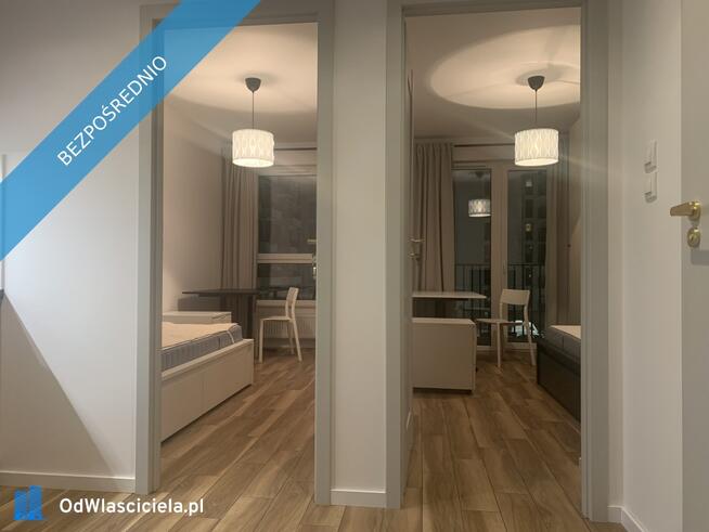 Dwa osobne, nieprzechodnie pokoje, balkon, szybki dojazd do centrum Warszawy