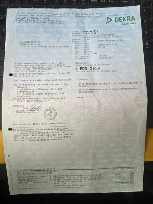 Honda CBR 1000 F SC 24 Raty Transport Największy Wybór Moto W PL