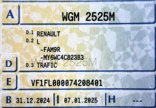 Renault Trafic L2 HD Extra SalonPL FV23% JAK NOWY TYLKO 1100km Kamera LED Virtual