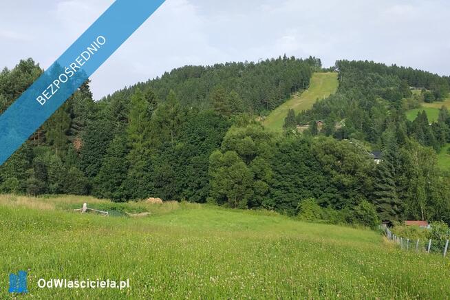 Działka budowlana z panoramicznym widokiem na okolicę i Tatry.