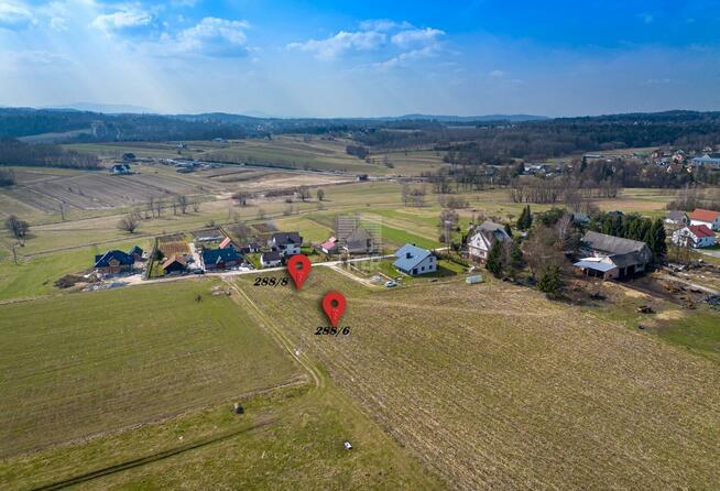 Działka budowlana Wiśnicz Mały gm. Nowy Wiśnicz