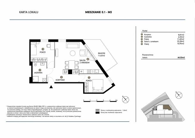 Mieszkanie Gdańsk Jasień, Leszczynowa