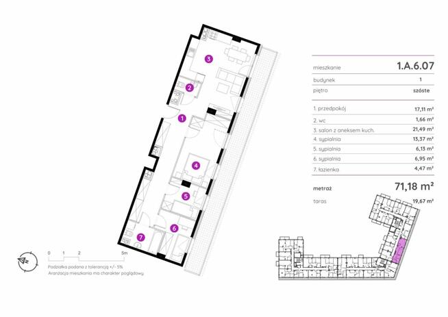 Mieszkanie Gdańsk Siedlce, Kartuska