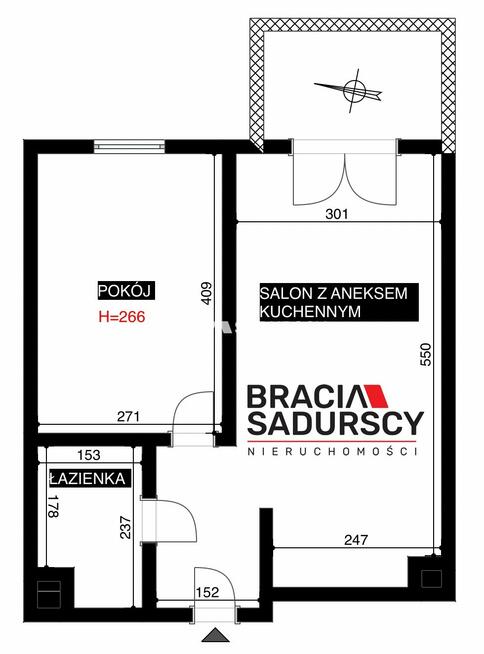 Mieszkanie Kraków Podgórze, Szafrana